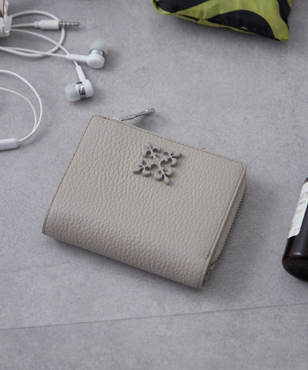 russet ＜お財布人気NO.1＞モノグラムプレートハーフウォレット(SO-376) 