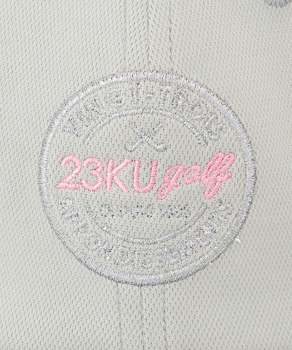 23区GOLF 【WOMEN】キャップ サイズ調整可能 春夏にぴったり どこでも着用できるシンプルさ◎ 