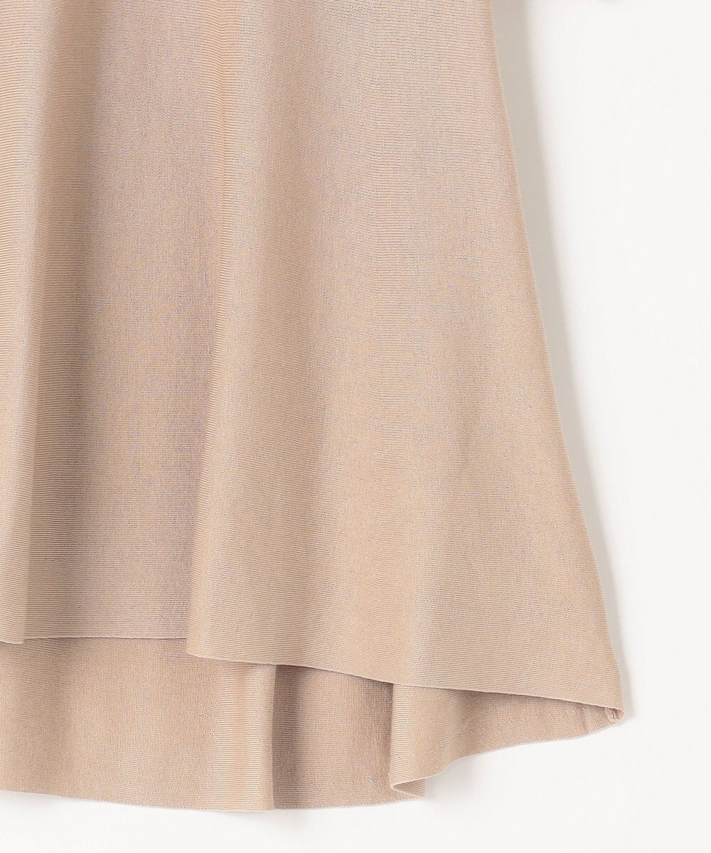 自由区 【WEB限定・洗える・XSサイズあり】ハイツイストコットンアセテートテントライン ニット 