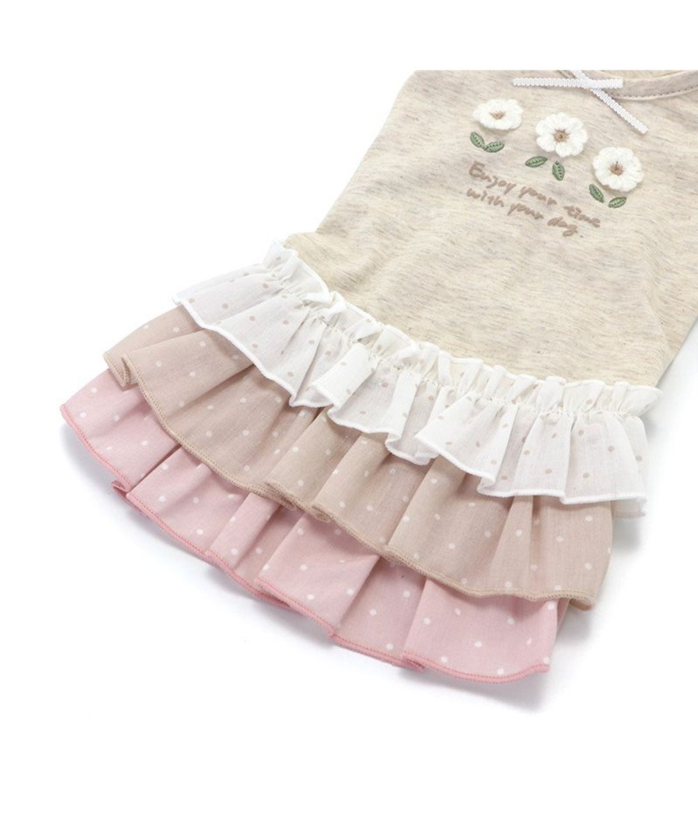 PET PARADISE 花柄 フリル ワンピース 【小型犬】 