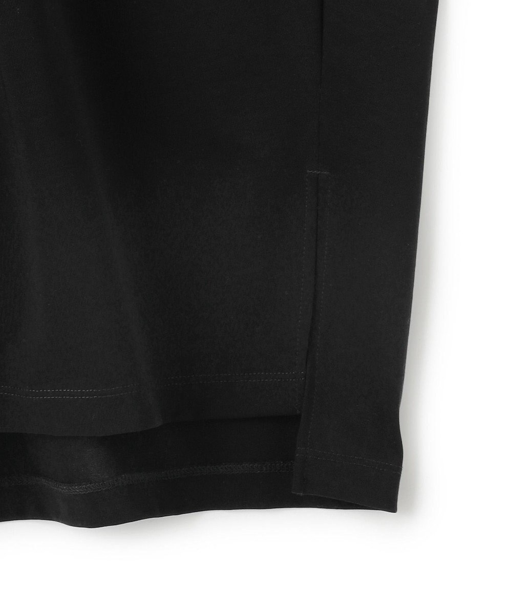 23区 【接触冷感/洗える】ツイストコットンプレーティング タックデザイン カットソー 