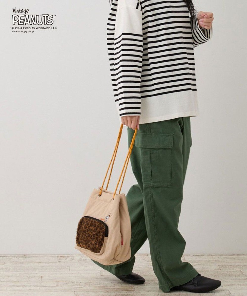 ROOTOTE 8411【スヌーピー】IP.ポシェット.ボア.ピーナッツ-9S 