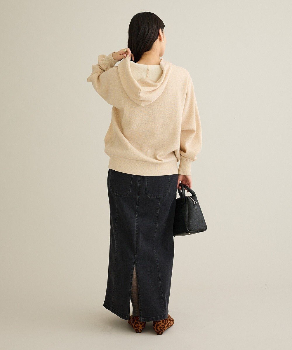 CRAFT STANDARD BOUTIQUE ラメスウェット風ニットプルオーバー 