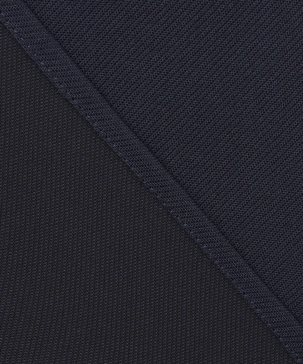 #Newans 【洗濯機可能】タックネックブラウス 