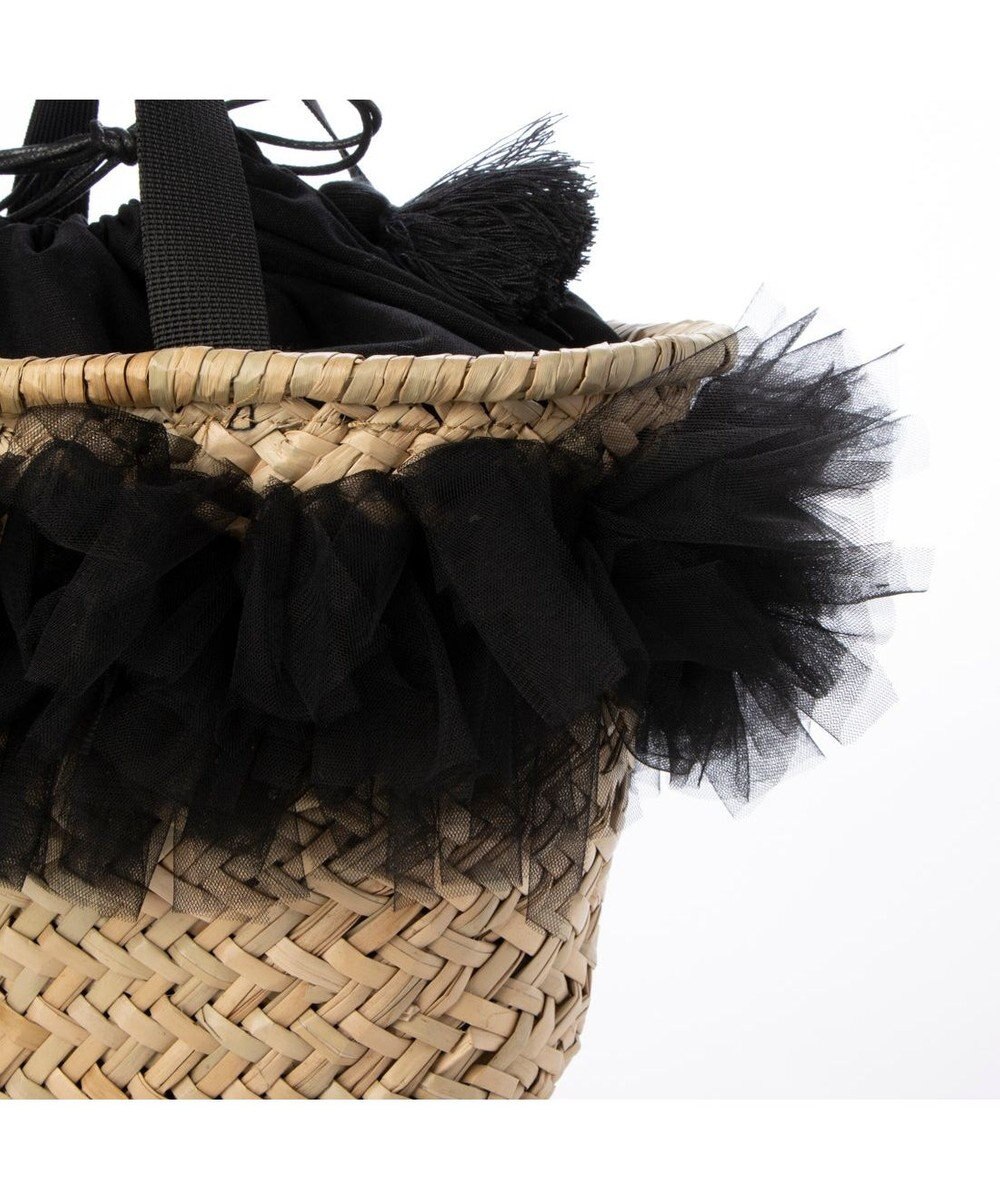 UNBILLION カカトゥ kakatoo / チュールフリンジカゴバッグ 