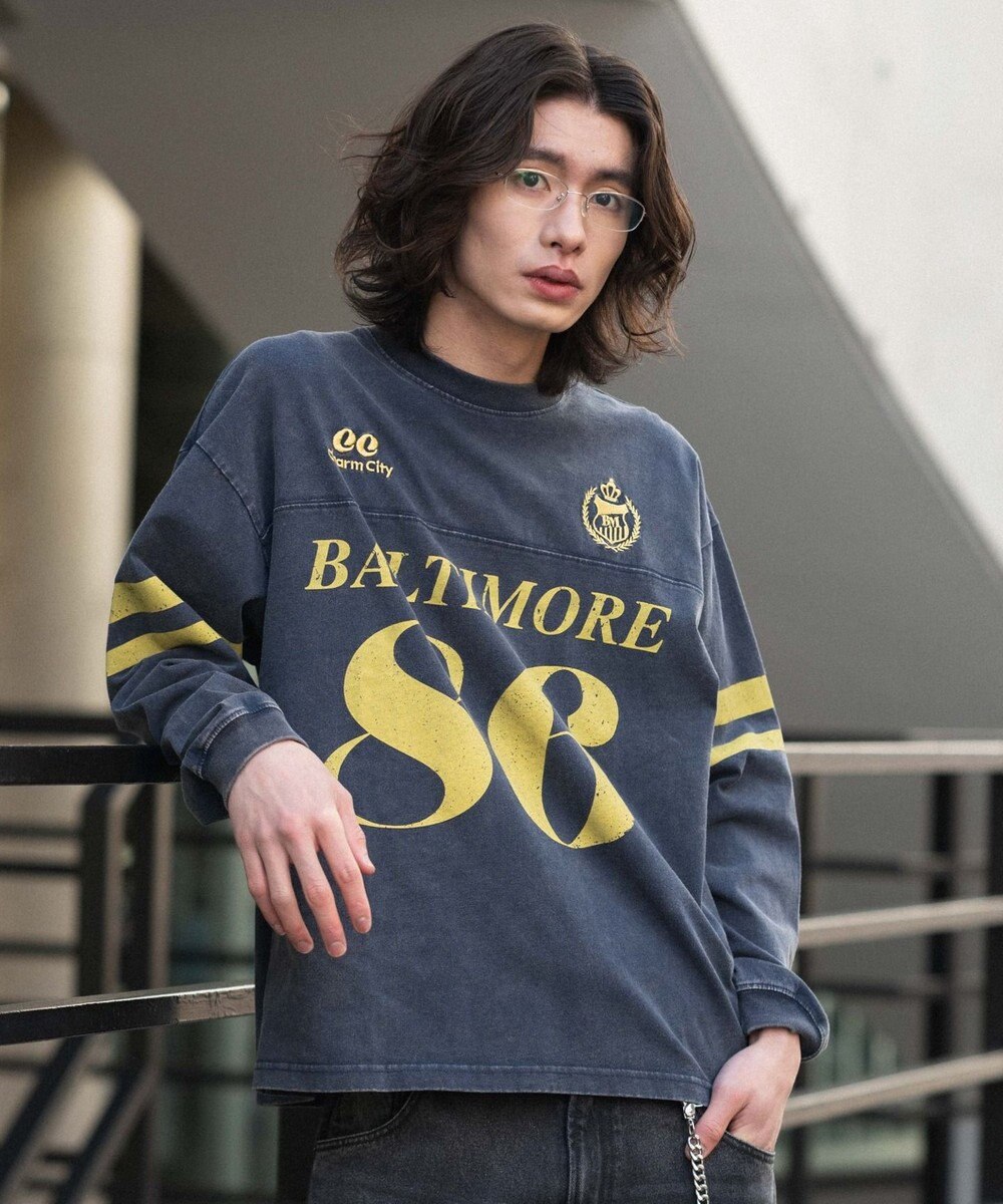 WEGO 【ユニセックス着用ITEM】ナンバリングT（長袖） 