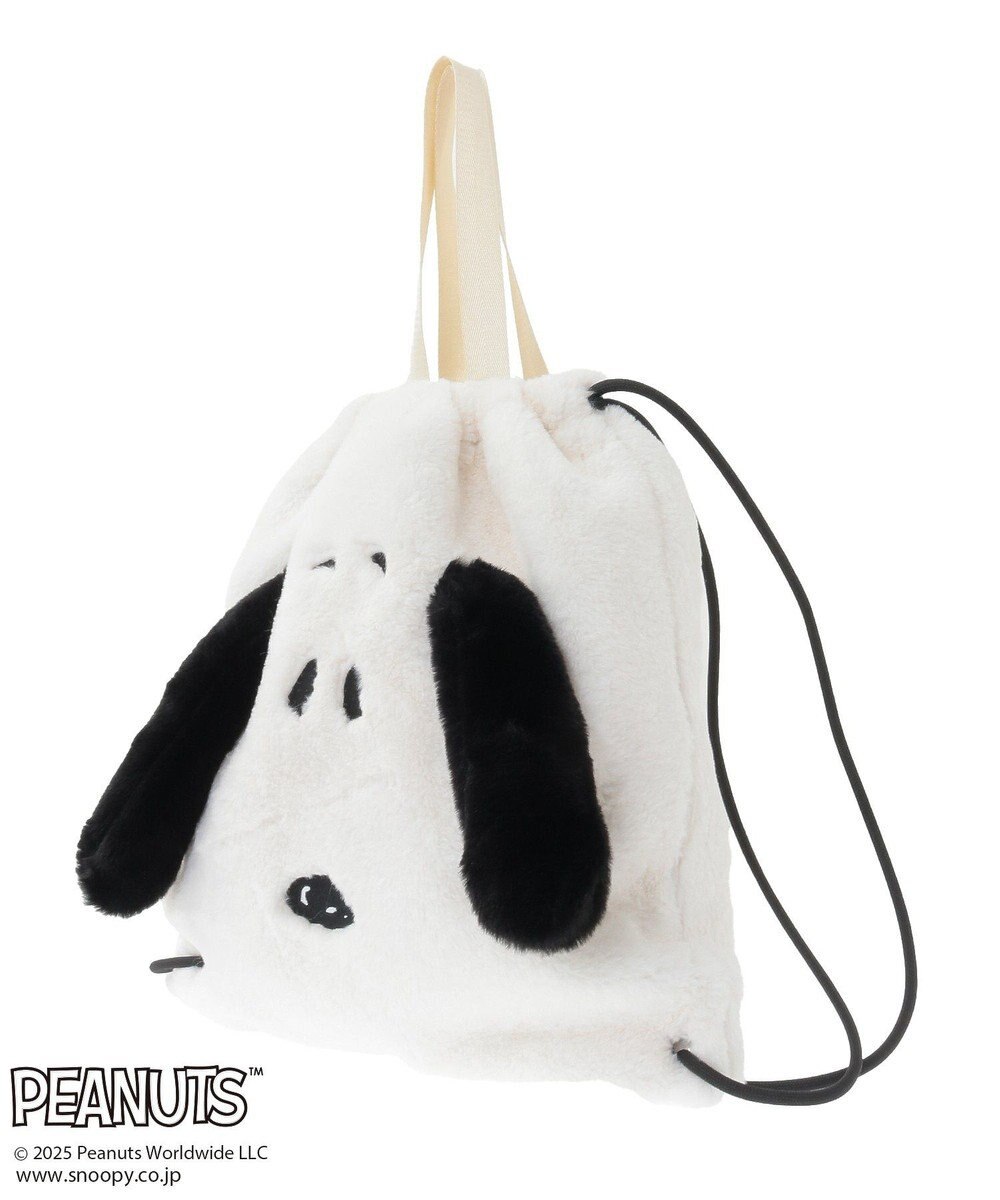 Green Parks ■PEANUTS スヌーピーフェイスファーナップサック 