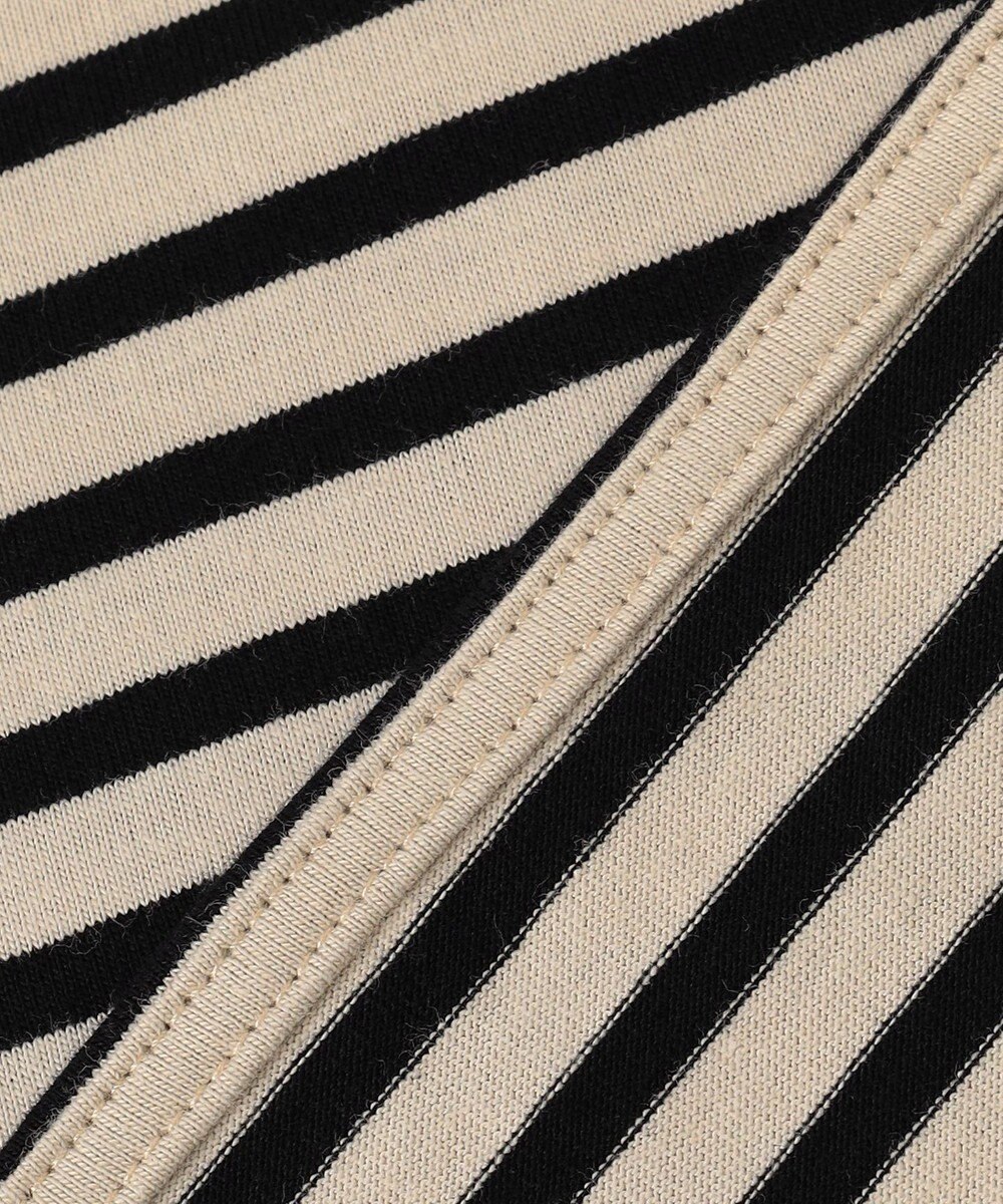 ANY リブポイントテールＴシャツ 