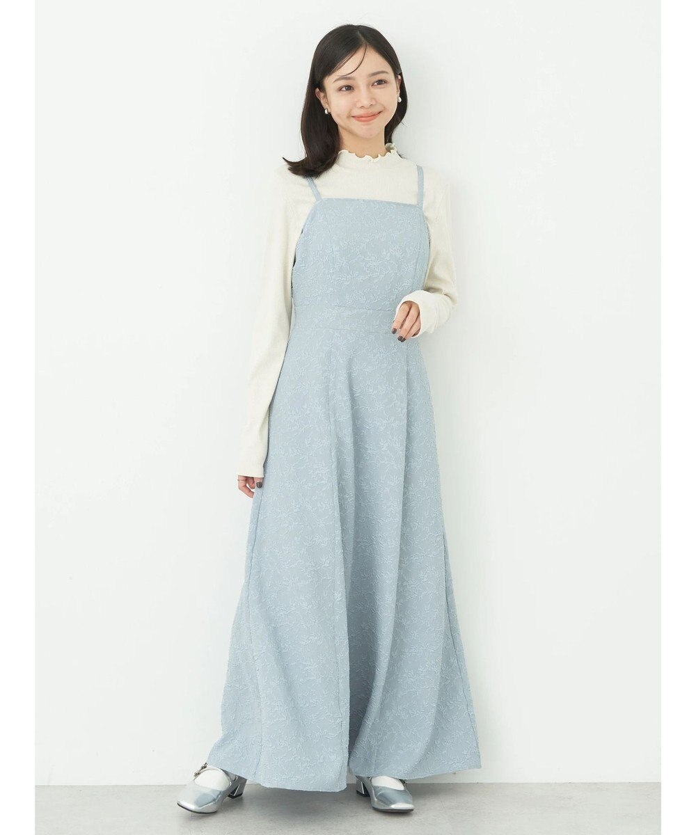 earth music&ecology ＳＥＴ２点ジャガードボレロ＋ワンピース 