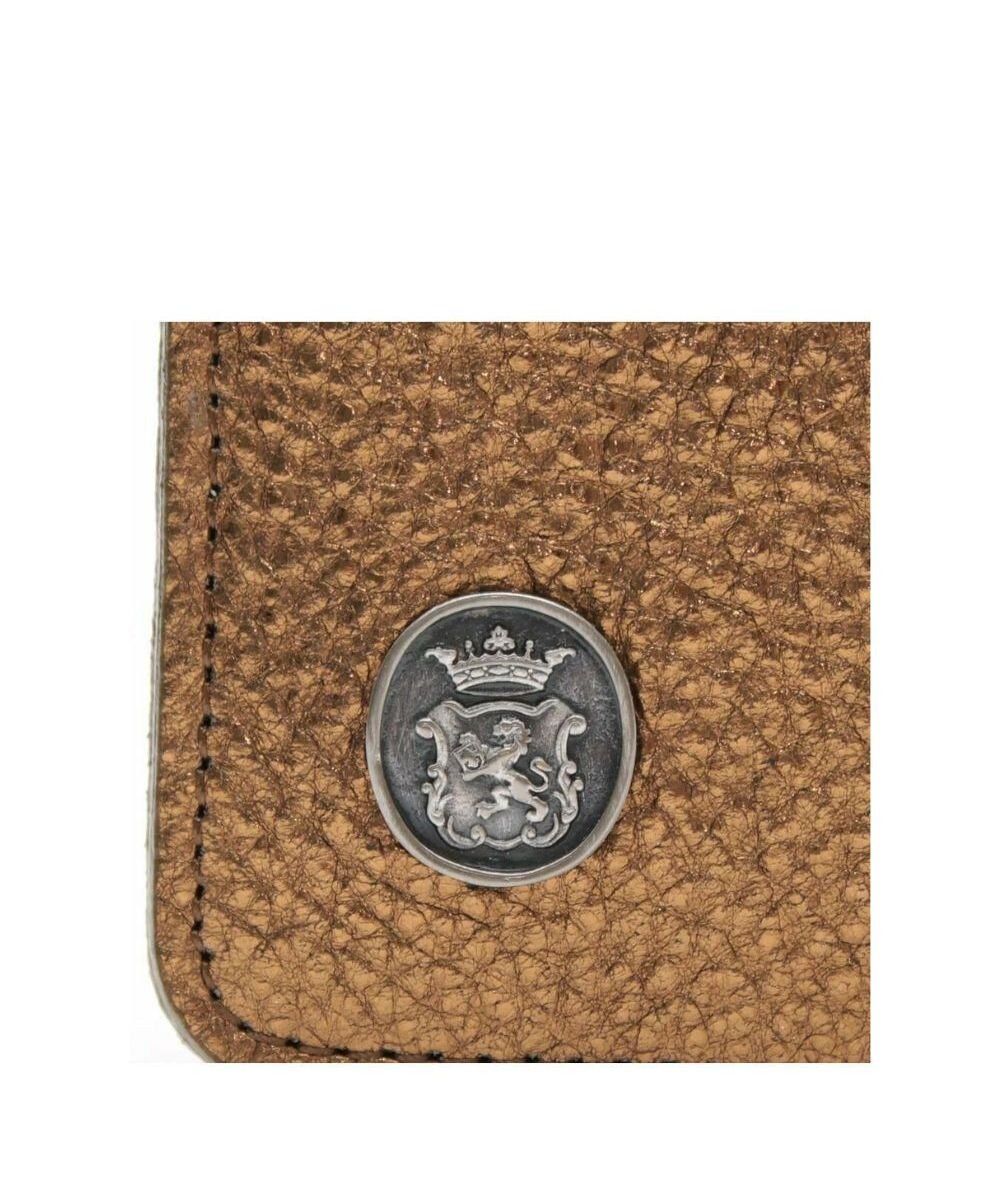 A.D.M.J. 【牛革】メタリックレザー/スリムウォレット 