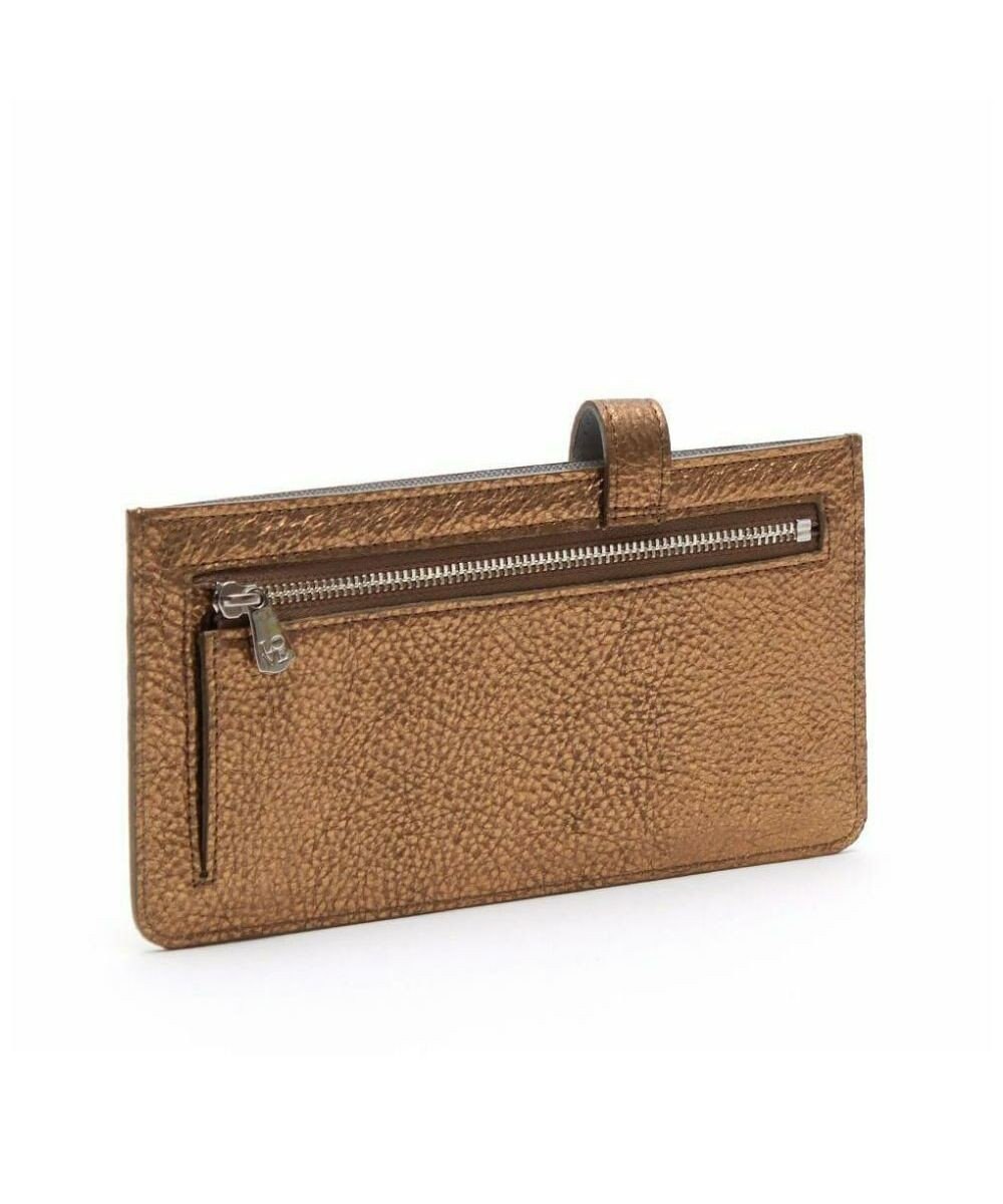 A.D.M.J. 【牛革】メタリックレザー/スリムウォレット 