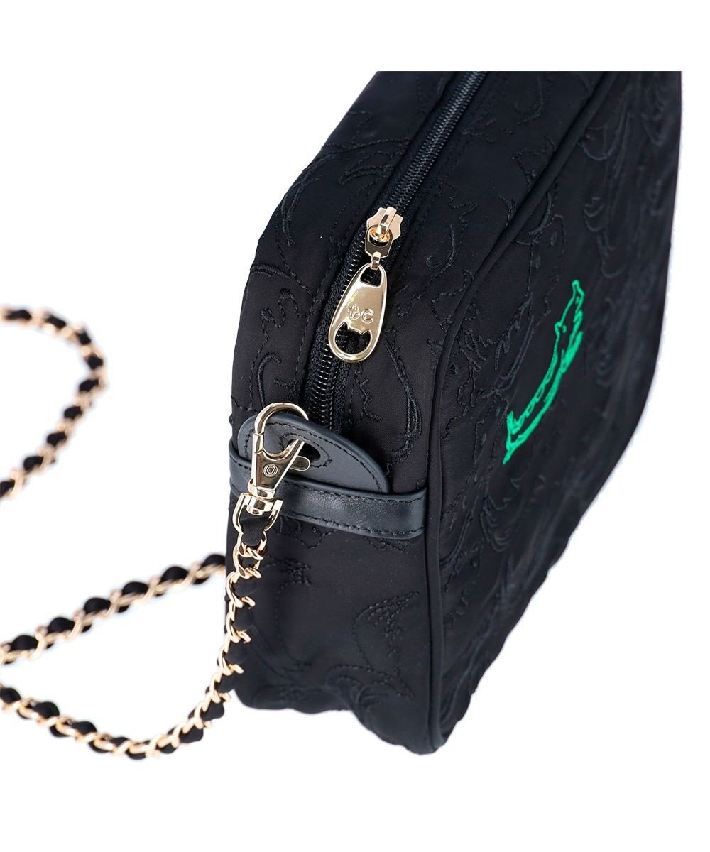 tsumori chisato CARRY なみねこししゅう ショルダーバッグ ミニボストン 