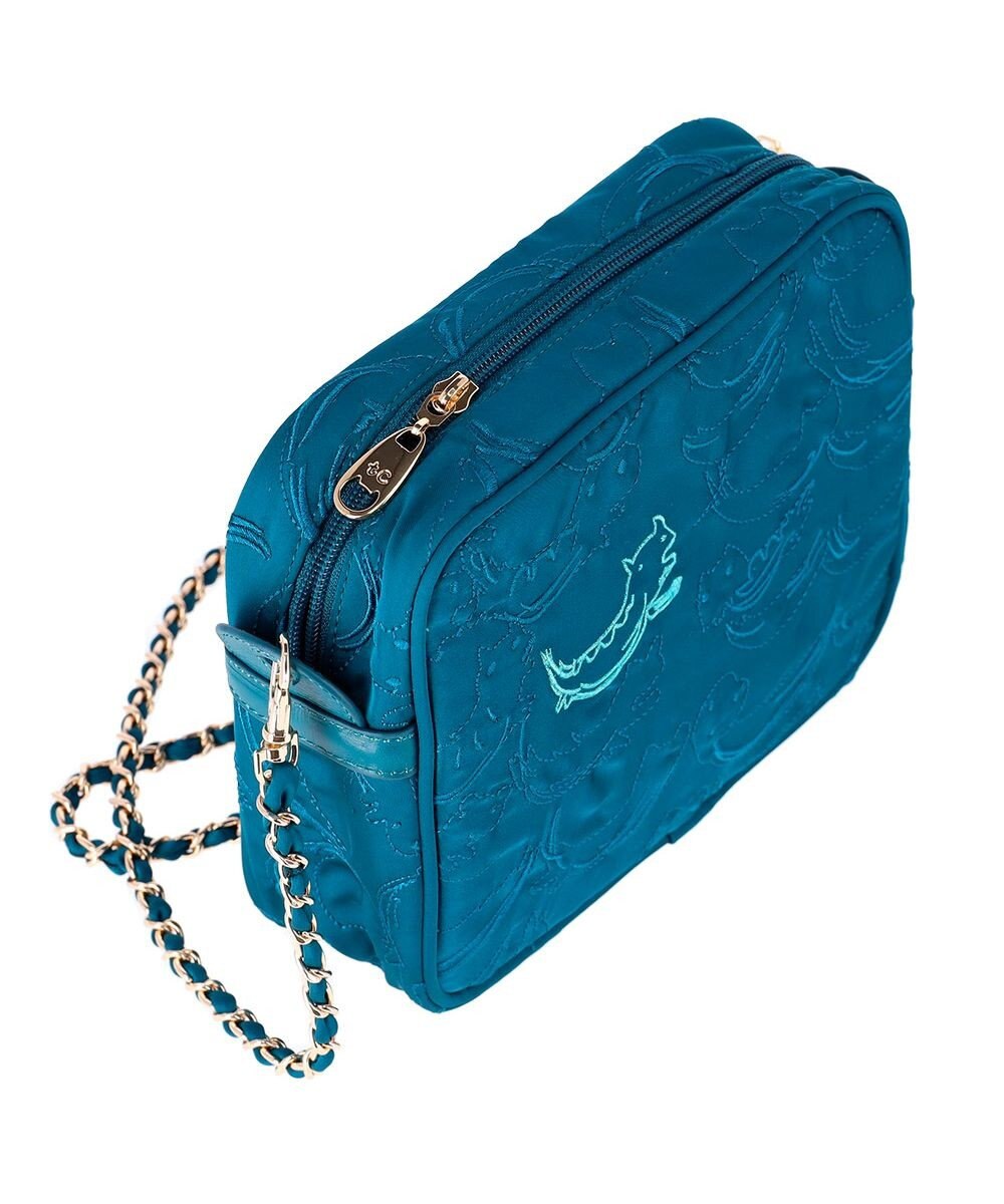 tsumori chisato CARRY なみねこししゅう ショルダーバッグ ミニボストン 