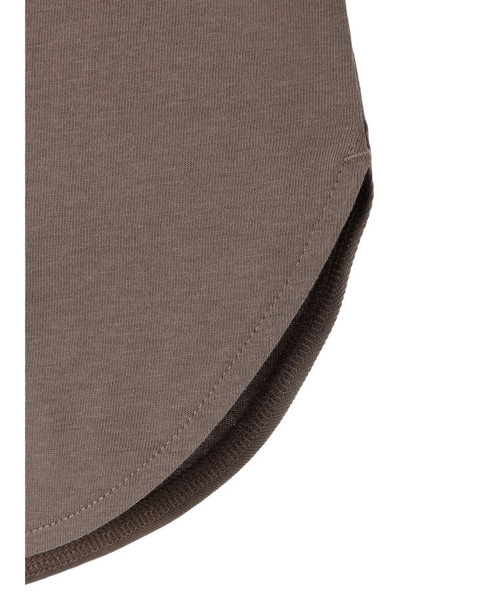 Green Parks フレンチスリーブ筆記体刺繍ロゴプルオーバー 