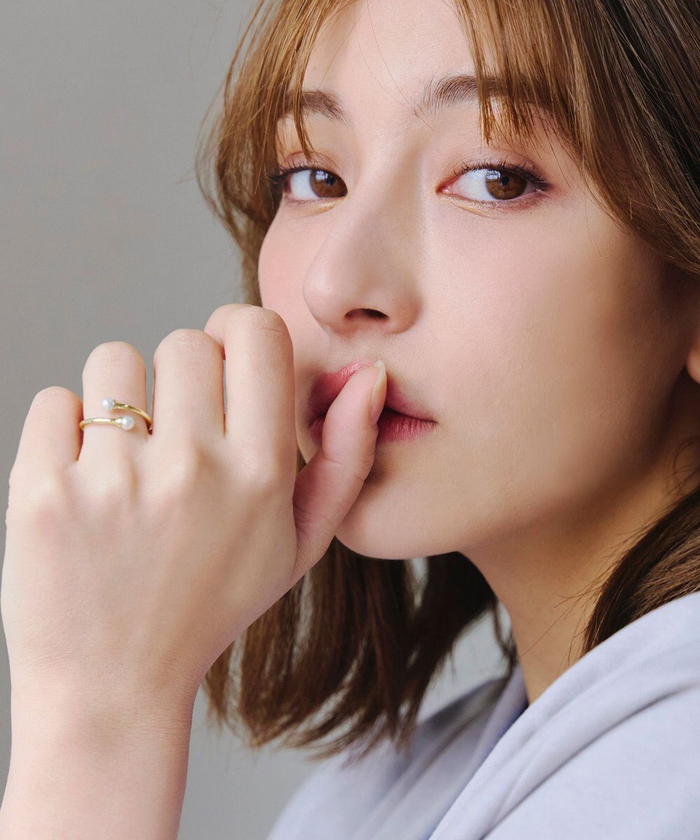 Tiaclasse パールロールリング 