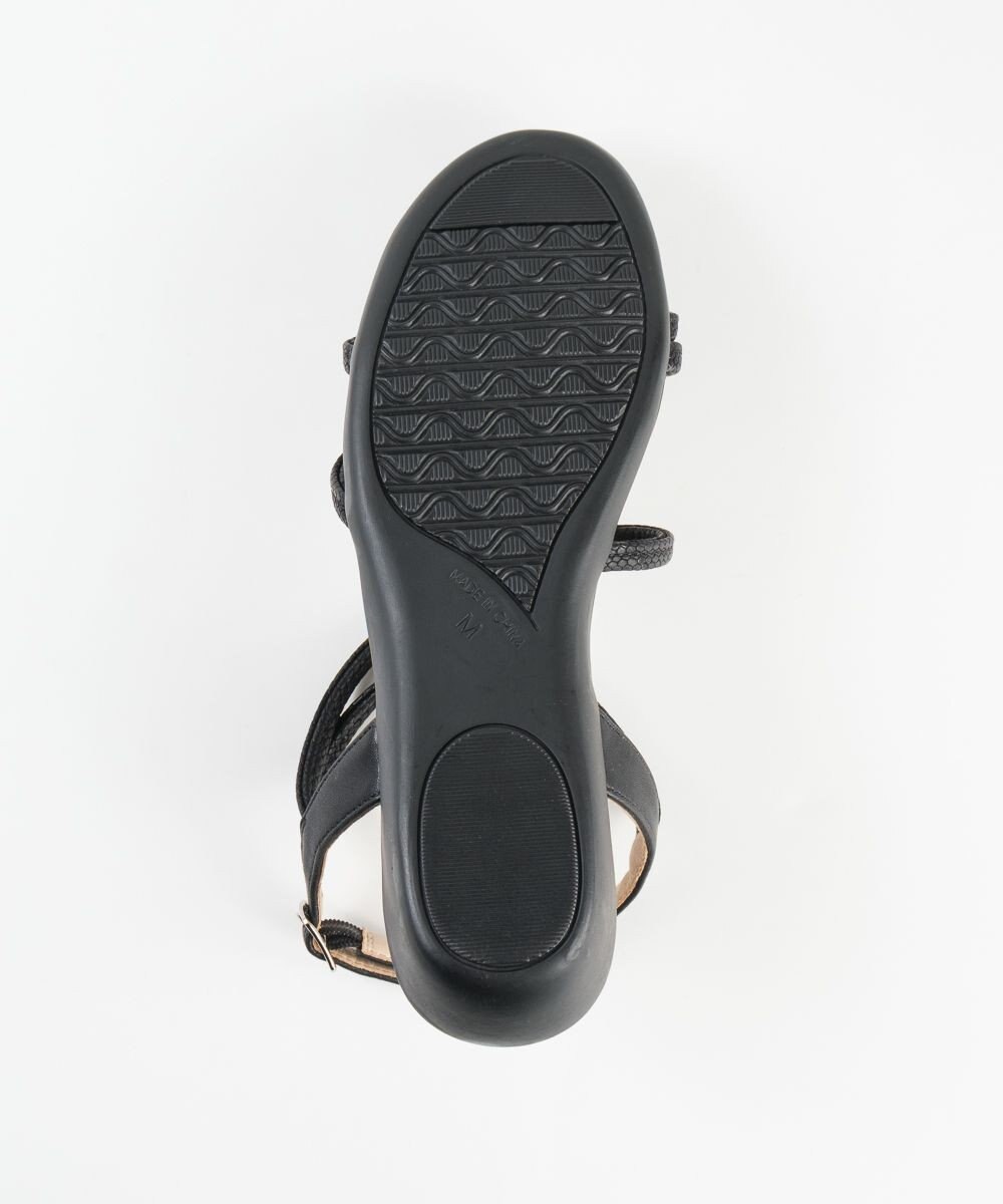 BONTRE 【pied du lapan/ピエドラパン】ナローストラップソールサンダル/50759ZI 