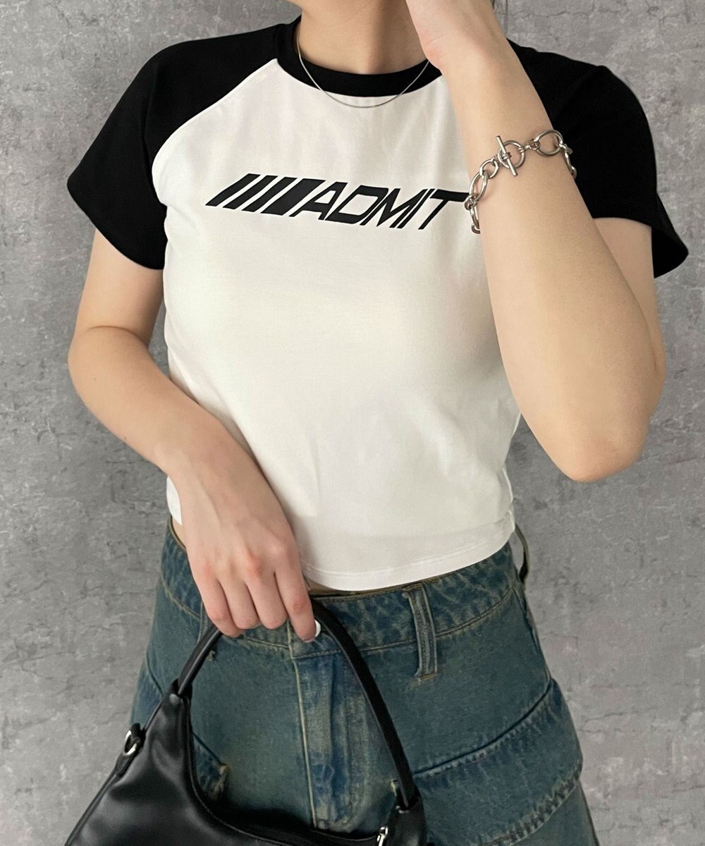 WEGO パイピングラグランT 