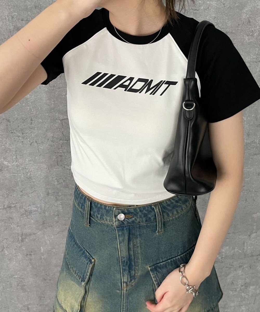 WEGO パイピングラグランT 