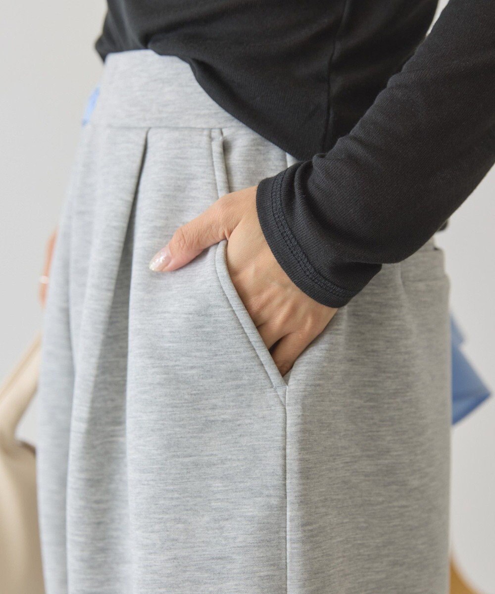 AMERICAN HOLIC フロントタックポンチカーブパンツ 