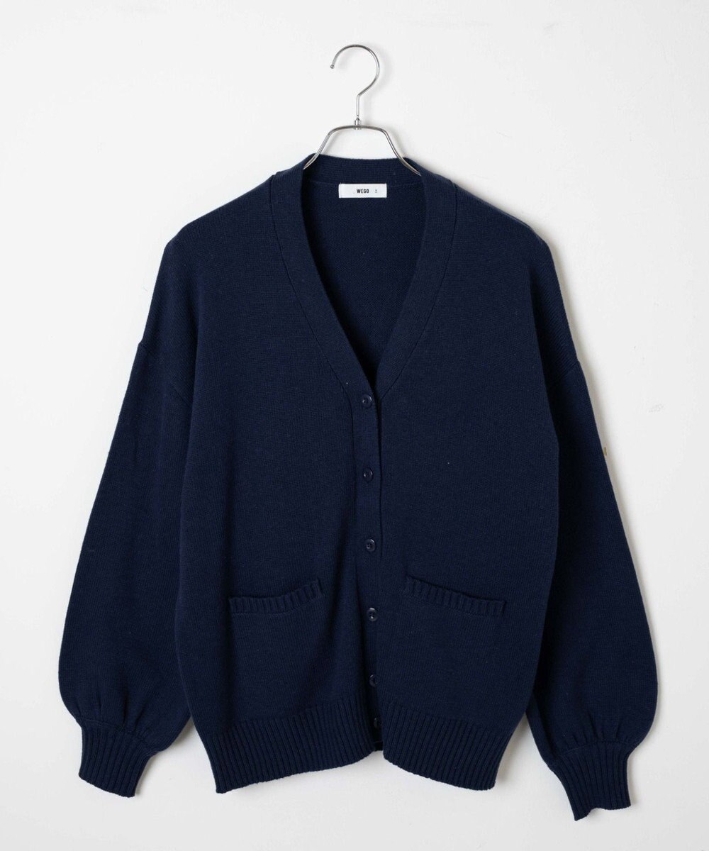 WEGO 【SCHOOL ITEM】ニットカーディガン 
