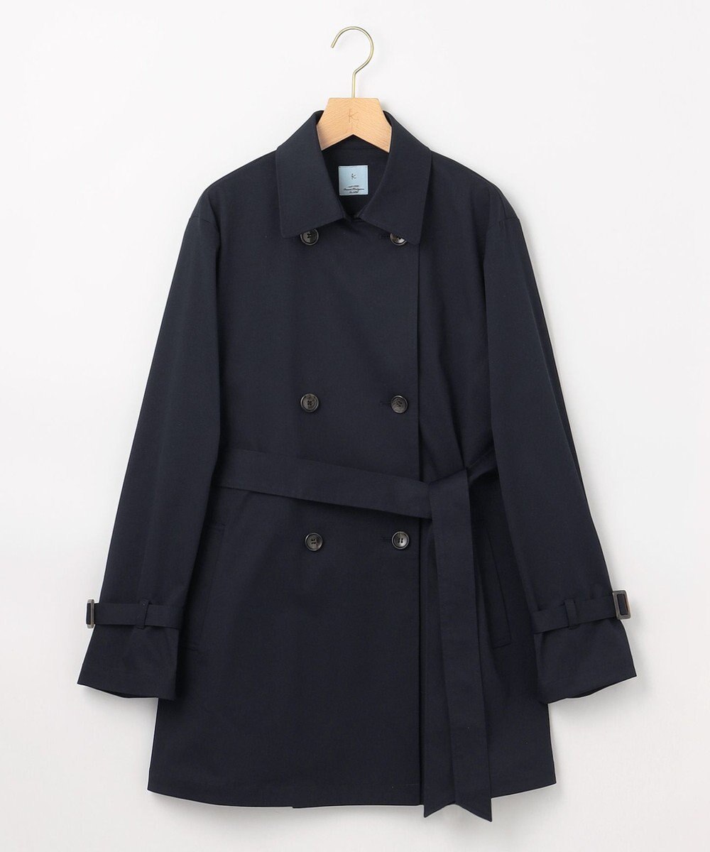 組曲 コットンライクツイル トレンチコート 
