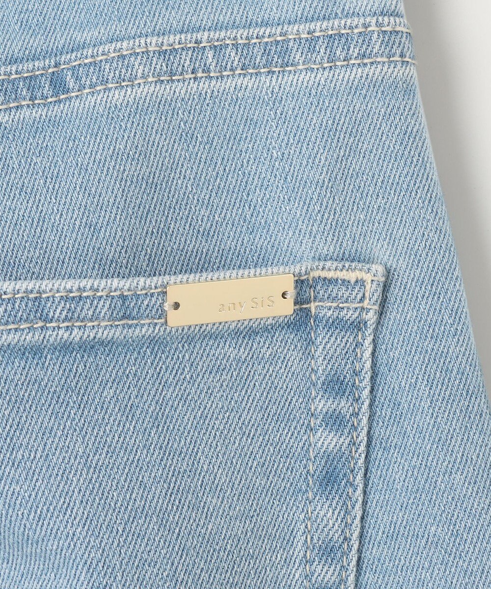 ANY SIS 【美Denimシリーズ】セミカーブワイド デニム 