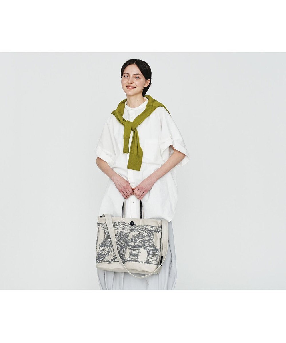genten フルーツマーケット 2wayキャンバスバッグ 