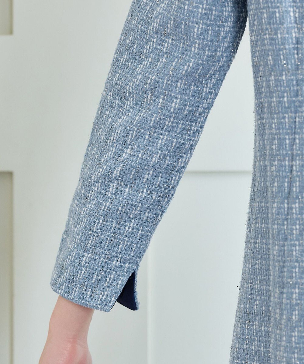 Tiaclasse ツイードAラインワンピース 