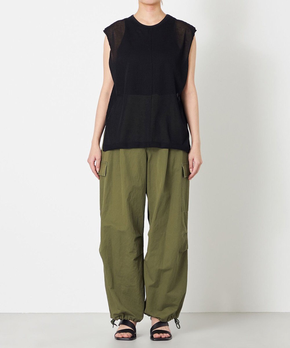 NAVE シアーニット ノースリーブ 