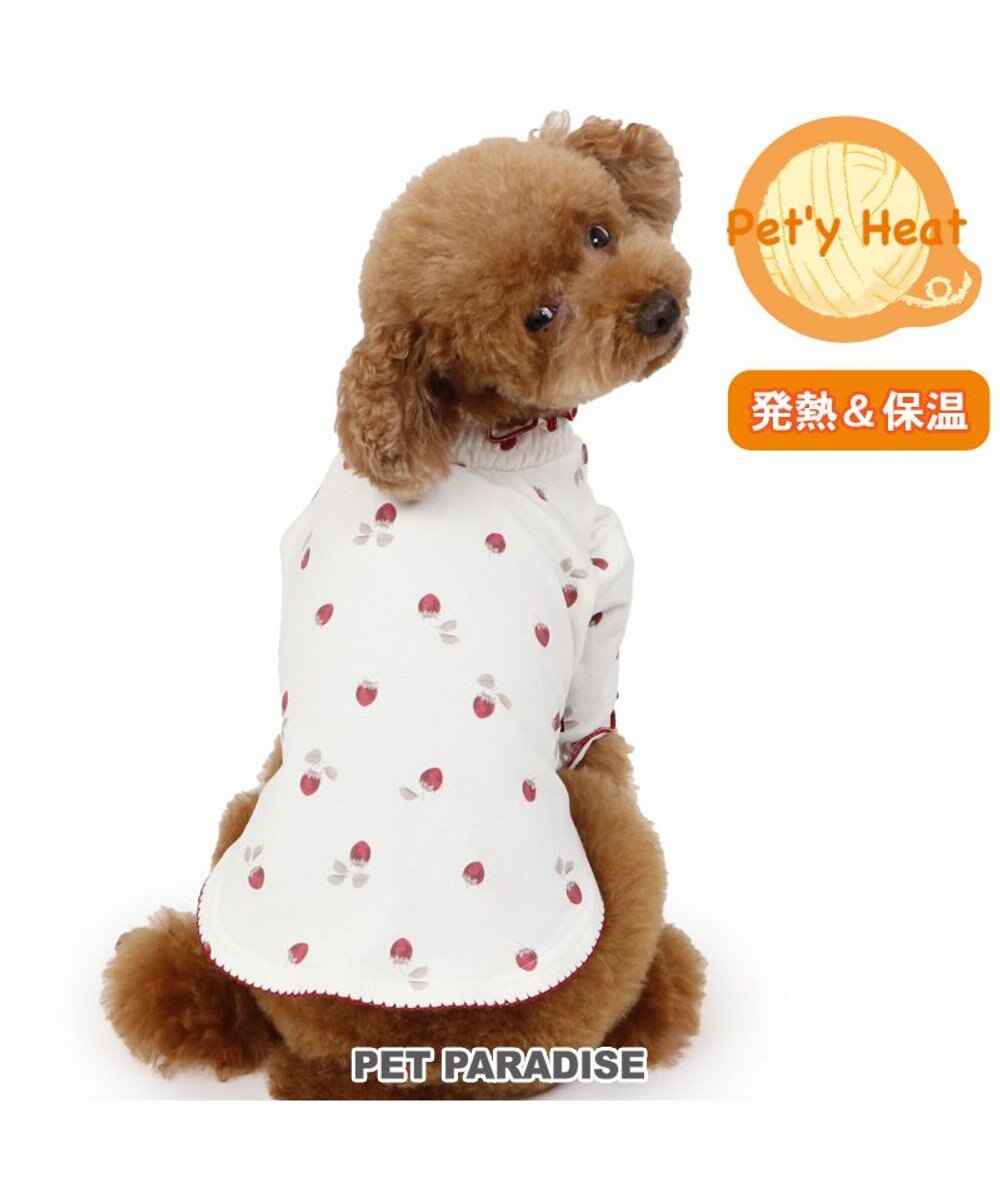 PET PARADISE ペットパラダイス ペティヒート Tシャツ 《苺柄》 小型犬 超小型犬 苺柄