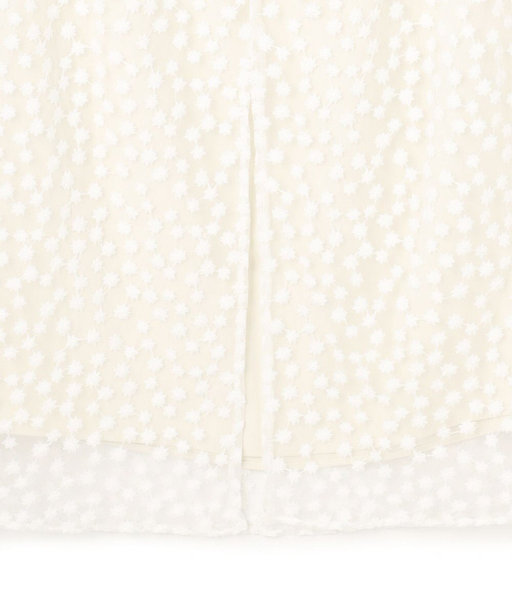 UNFILO L エンブロイダリー レーススカート 