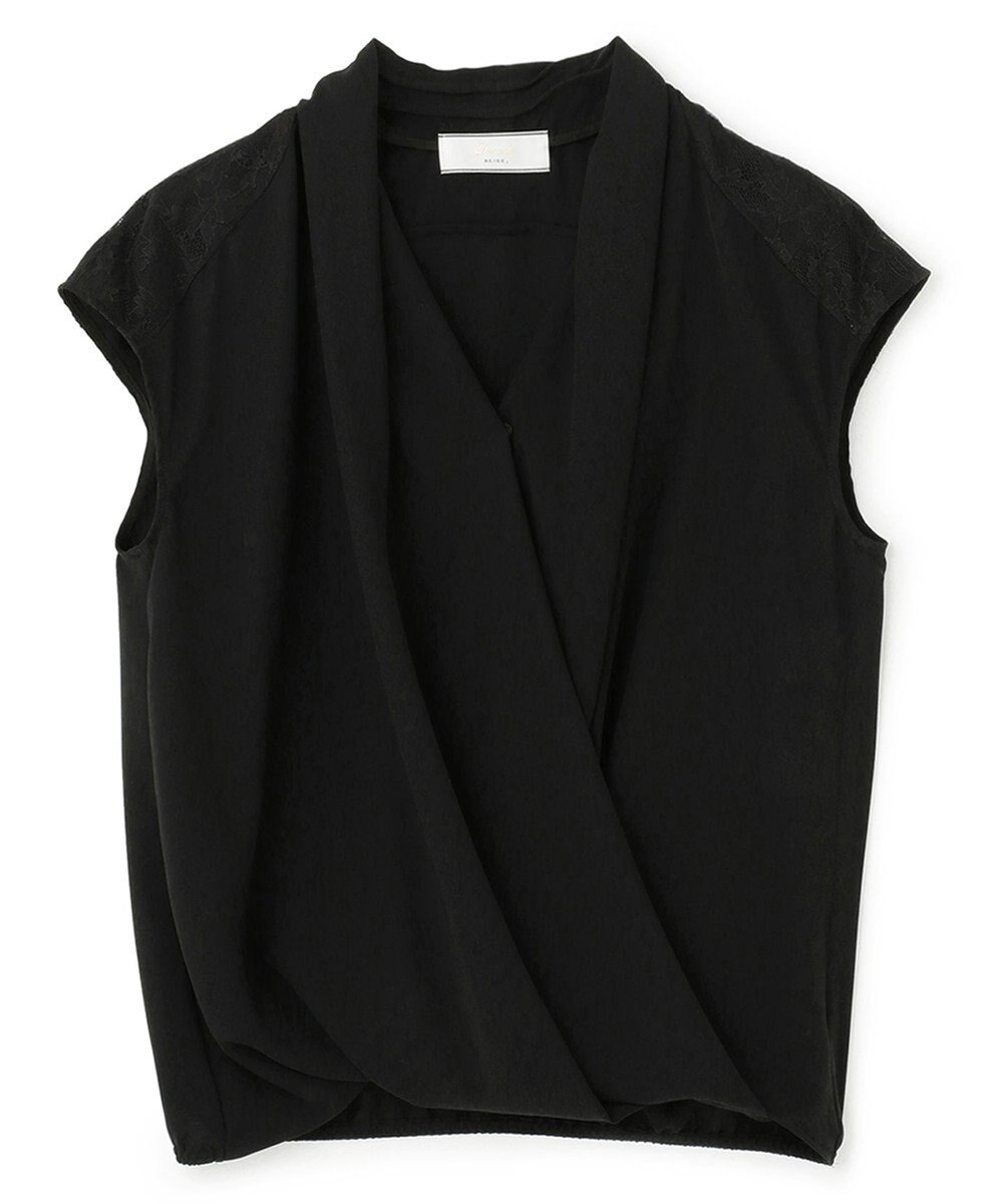 BEIGE， OLIVE / フレンチスリーブブラウス 