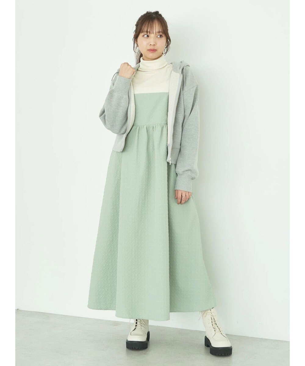 earth music&ecology 裏毛ＺＩＰパーカー 