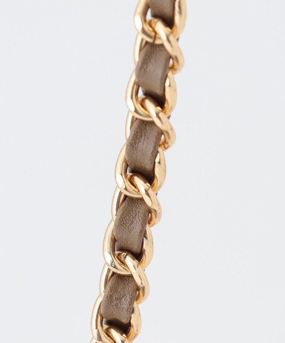 23区 フェイクファーチェーン ショルダー バッグ 