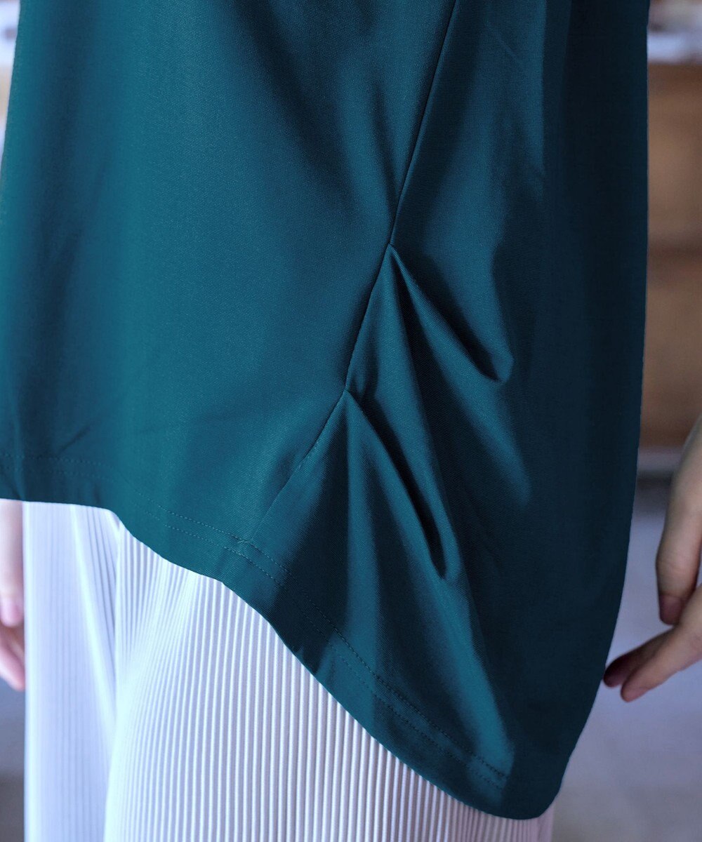 Tiaclasse 【洗える】脇タックポンチプルオーバー 