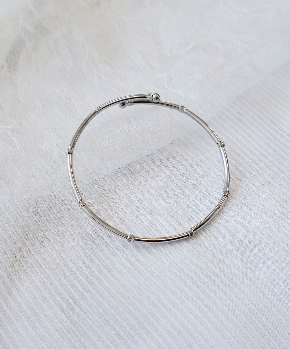 Tiaclasse ストーンワイヤーバングル 