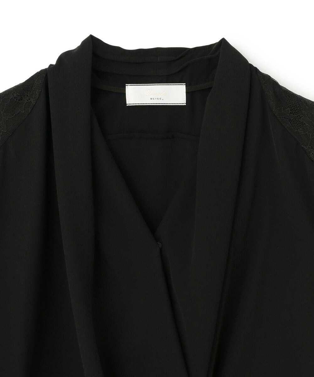 BEIGE， OLIVE / フレンチスリーブブラウス 