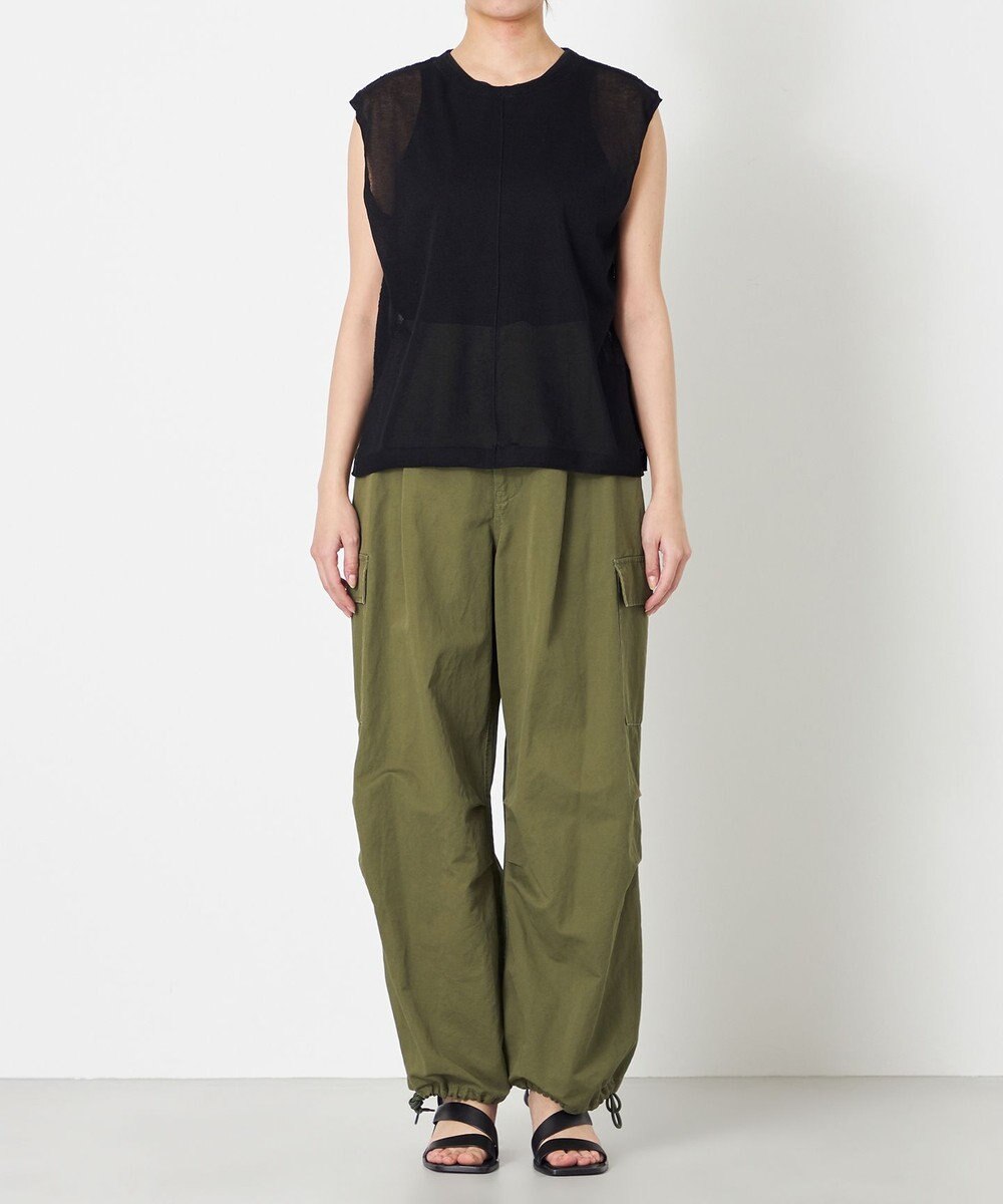 NAVE シアーニット ノースリーブ 