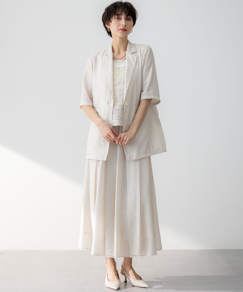 23区 【Oggi6月号掲載】ガラスパール ネックレス 