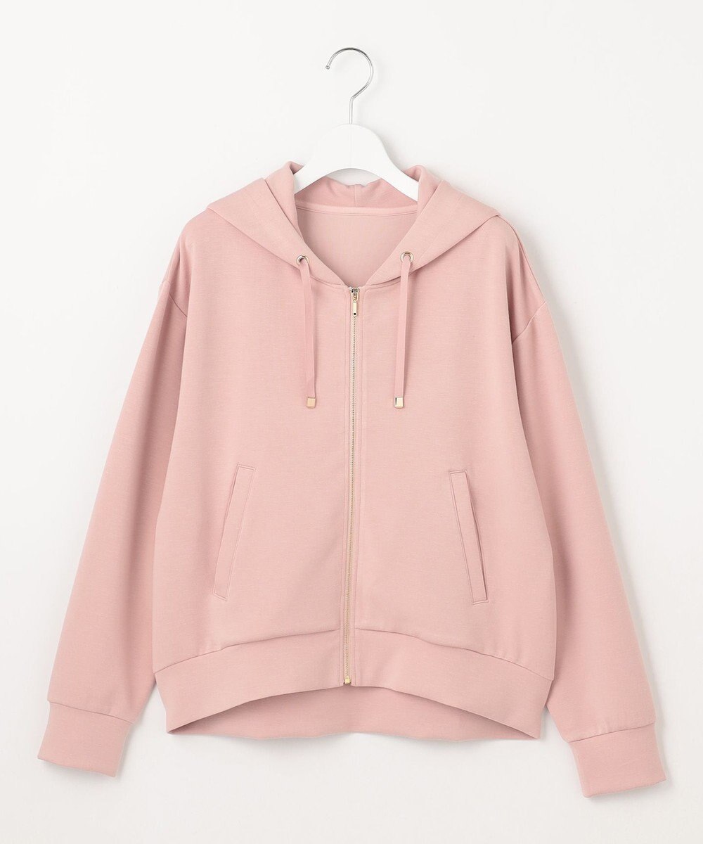 Feroux 【洗える・新色追加】バックフリル ダンボールパーカー 