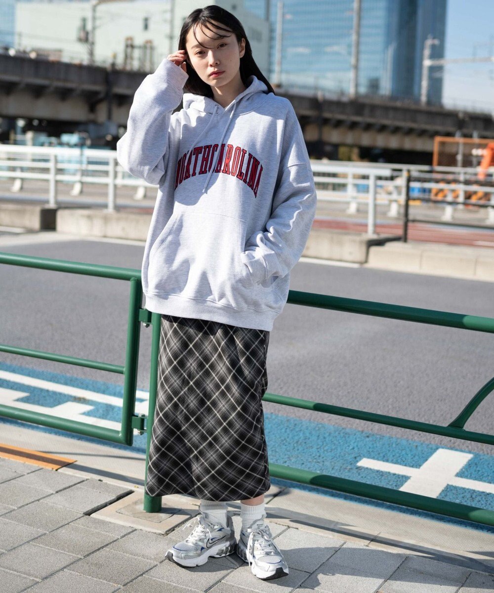 WEGO 【ユニセックス着用ITEM】ワッペンロゴパーカー 