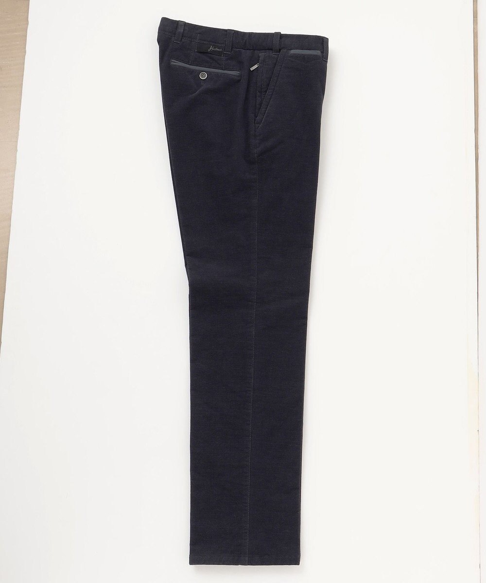 JOSEPH ABBOUD 【ウエストも伸びる！/ストレッチ/暖かい/オーガニック】オーガニックカルゼストレッチ パンツ 