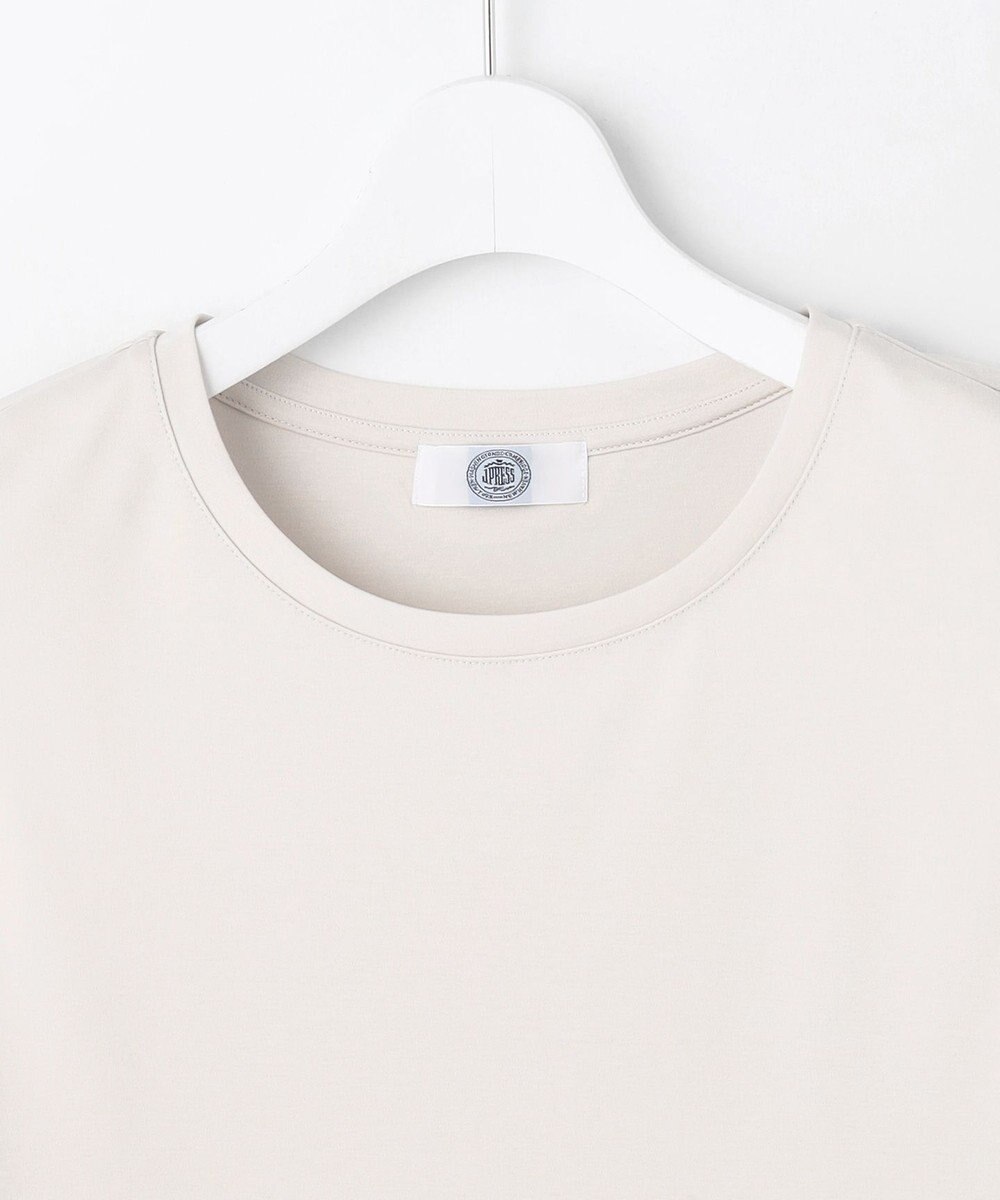 J.PRESS LADIES L 【人気のため追加・洗える】ノースリーブスムースジャージー レース カットソー 