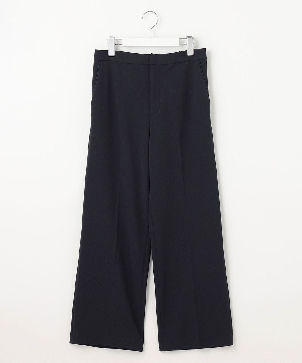 J.PRESS LADIES L 【洗える】ジョーゼットジャージー パンツ 