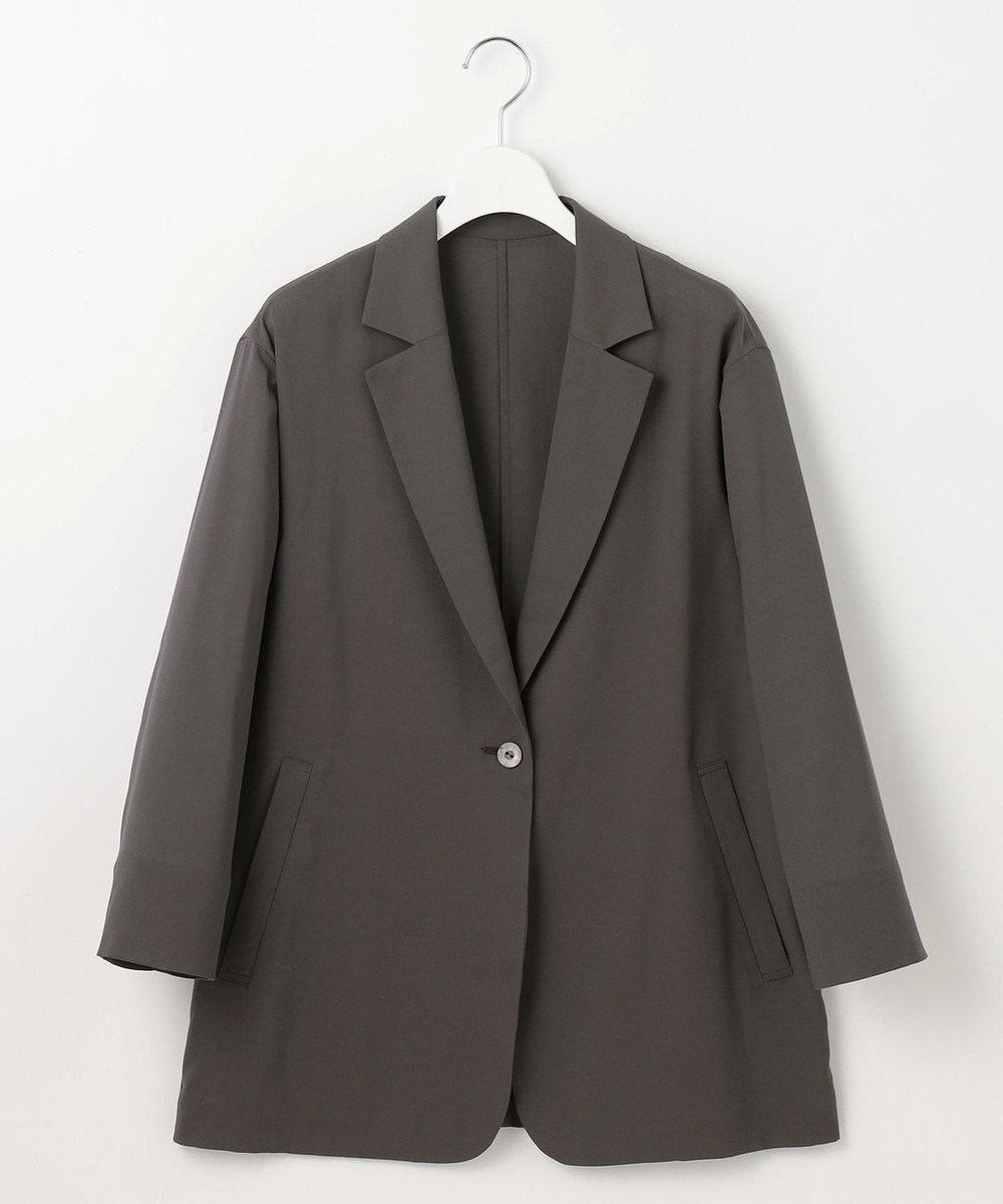 自由区 【洗える】ライトシャツ ジャケット 