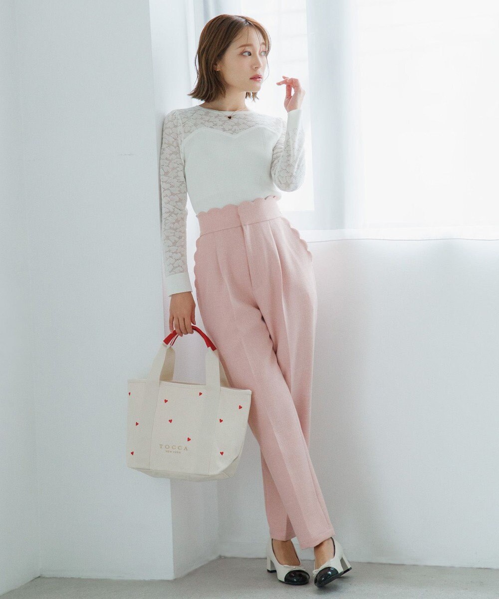 TOCCA 【chayさん着用】LOVING HEART ニットトップス 