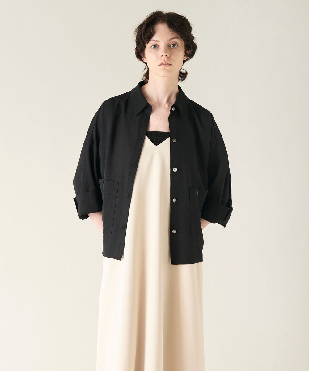 GRACE CONTINENTAL コクーンシルエットシャツ 