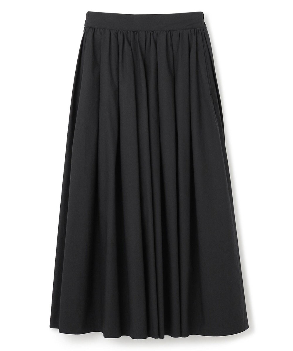 uncrave 【洗濯機洗い可】カラータイプライター フレアスカート（uncrave WHITE） 