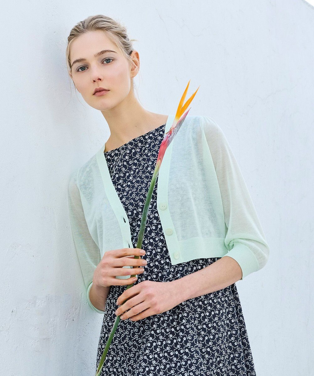 TOCCA 【星風まどかさん着用】SHEER CARDIGAN カーディガン 