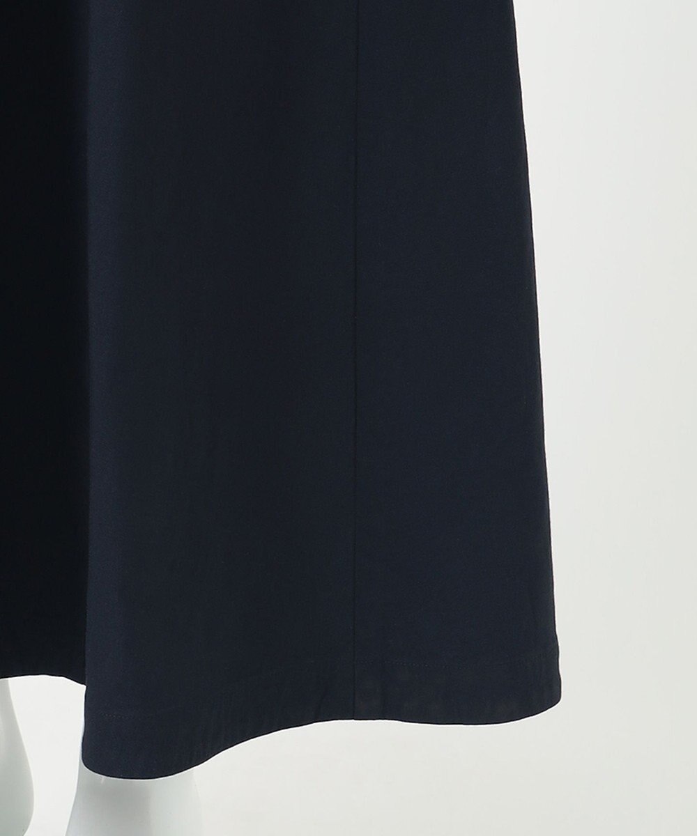 23区 【R(アール)】クリスピーリネンストレッチ 長袖ワンピース 